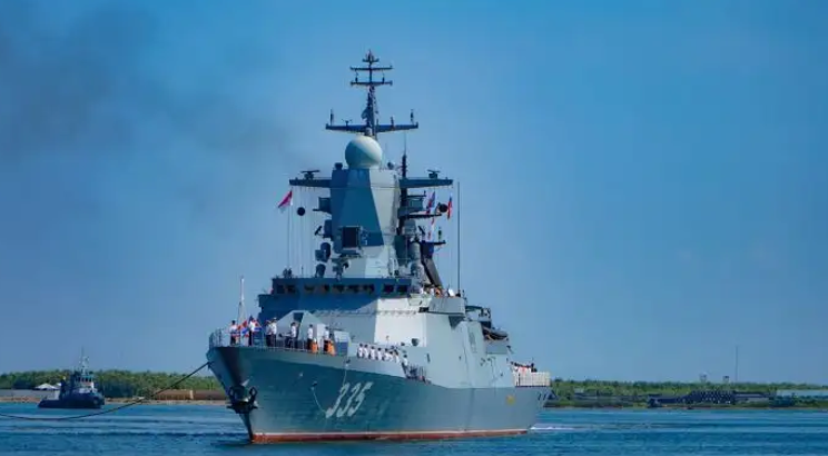 Kapal Rusia Tiba di Jakarta untuk Latihan Militer; Fokus Manuver dan Komunikasi